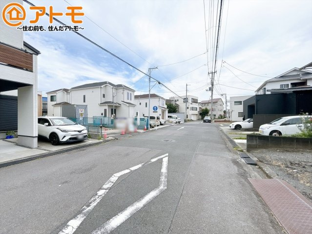 【前面道路含む現地写真】 | 沼津市本字一丁田　新築一戸建て　全1棟