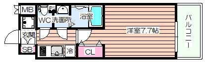 【間取り】 | フォーリアライズ弁天町ノビア