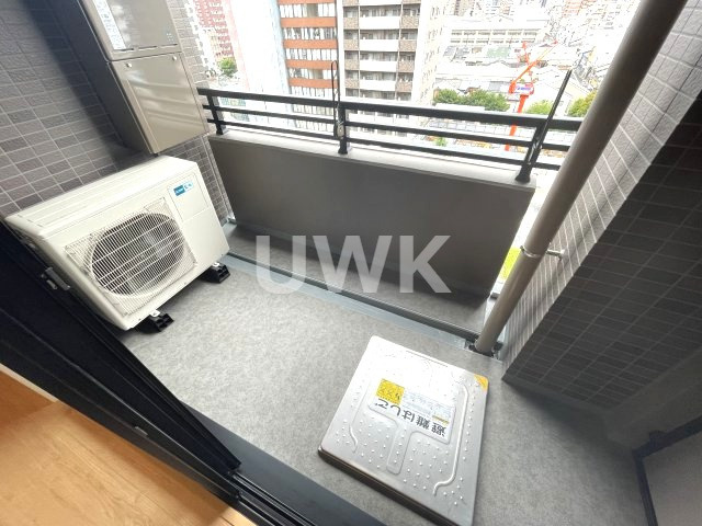 増田屋ビルのバルコニー