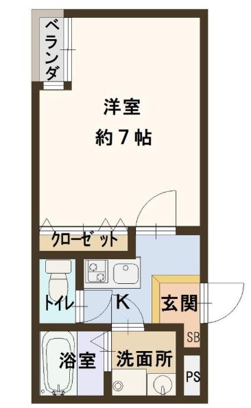 T-WOODの間取り