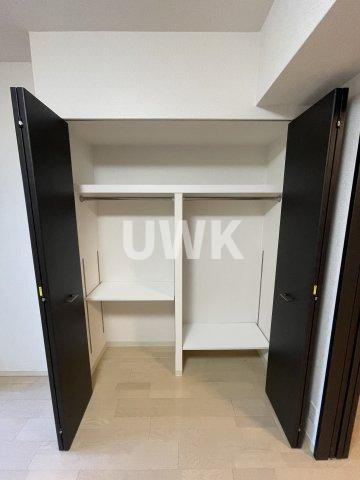 京都市下京区材木町の賃貸マンションの収納