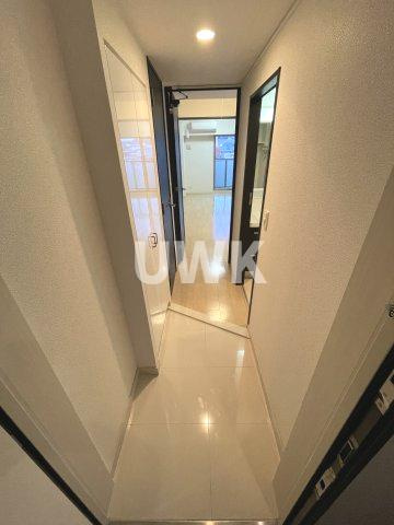 京都市下京区材木町の賃貸マンションの玄関