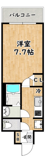 【間取り】 | MJC大阪ラフィーネ