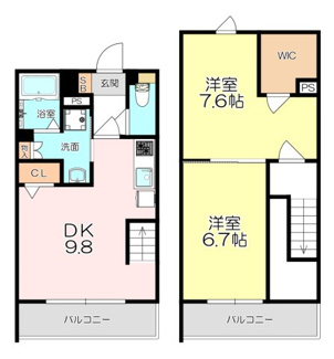 【間取り】 | リーガランド南塚口