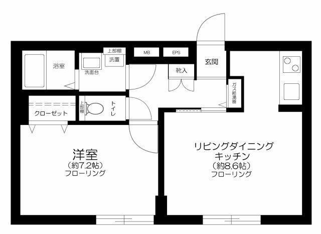 ｔｏｇｇｌｅ護国寺の間取り