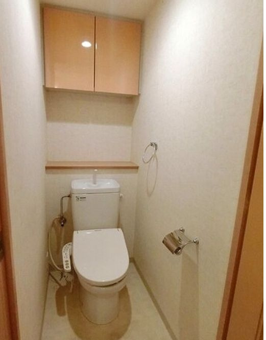 セントラルレジデンス新宿シティタワーのトイレ|清潔感のあるトイレです