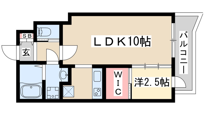 【間取り】 | セレニテ西中島アリア弐番館
