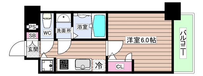 【間取り】 | エスリード京橋グレイス