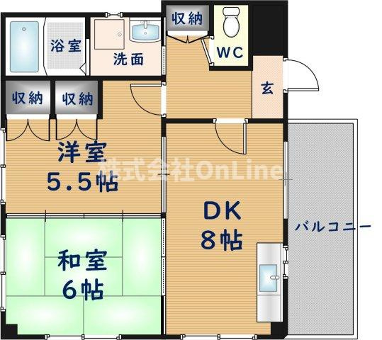 【間取り】 | アセンティア久宝寺