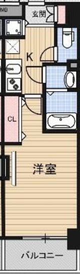 Luxe京都西大路（ラグゼキョウトニシオオジ）の間取り