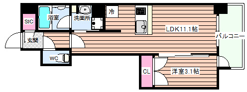 【間取り】 | リビオメゾン新大阪