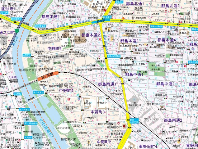【地図】 | エスリード京橋ノースプレイス