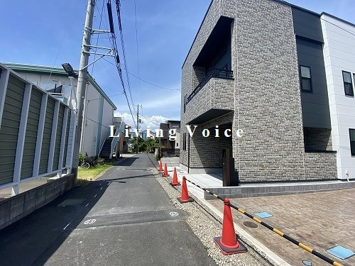 【仲介手数料０円】茅ヶ崎市下町屋2丁目Ⅱ　新築一戸建て　全5棟の前面道路含む現地写真|【仲介手数料０円】茅ヶ崎市下町屋2丁目Ⅱ　新築一戸建て　全5棟
