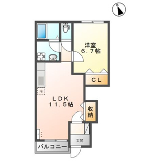 【間取り】 | ボンヌールパンションⅠ | 【ボンヌールパンションⅠ】