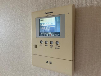 【セキュリティ】 | ボンヌールパンションⅡ | 【ボンヌールパンションⅡ】カメラ付インターホン