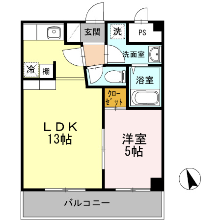 グランヴェールHIROの間取り