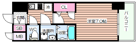 【間取り】 | ライジングメゾン新大阪サウス