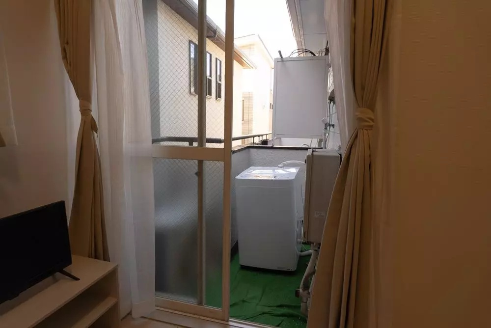 AP1096 パレス与野本町 206のバルコニー|





