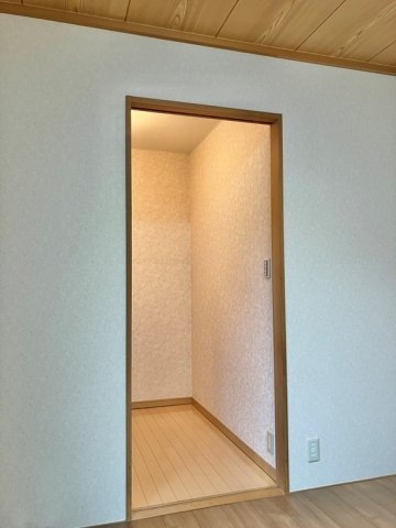 三橋戸建の収納|専用の収納スペースです
