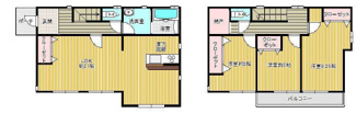 【間取り】 | 市原市光風台　中古戸建　【駐車３台可】 | 平成18年築の築浅物件です