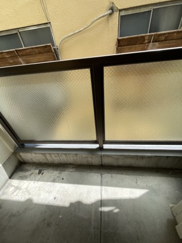 サンティール門真のバルコニー