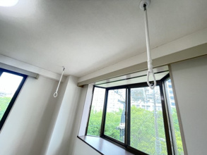 【設備】 | CASA成田 | 室内物干し☆