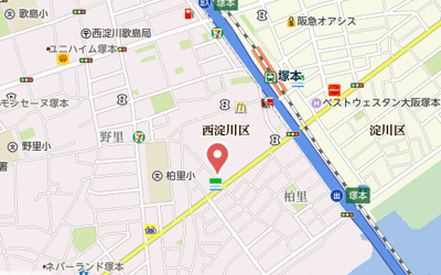 【地図】 | ブロード塚本駅前レジデンス