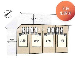 【区画図】 | ABF岩槻区南辻戸建A棟