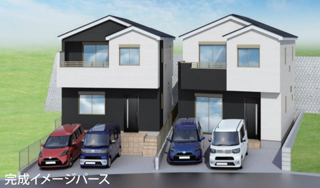 横浜市緑区霧が丘２丁目 新築戸建て【仲介手数料無料】カースペース2台