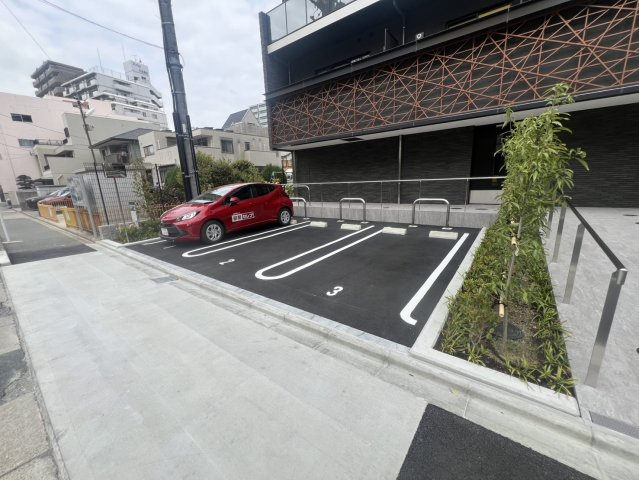 ザ・パークハビオ名古屋松原の駐車場