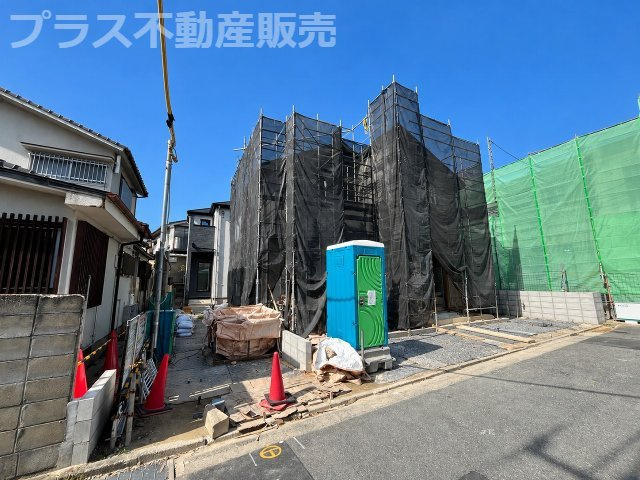 【外観】 | 福岡市城南区友丘1丁目2期　2号棟（全2棟）【仲介手数料無料・0円】 | 現地写真。プラス不動産販売なら、現場の全ての棟をまとめてご見学頂けます。