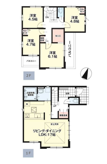 【間取り】 | 福岡市城南区友丘1丁目2期　2号棟（全2棟）【仲介手数料無料・0円】 | 平日、土日祝日もお好きな日時にご見学可能です。お気軽にお問合せ下さい。
