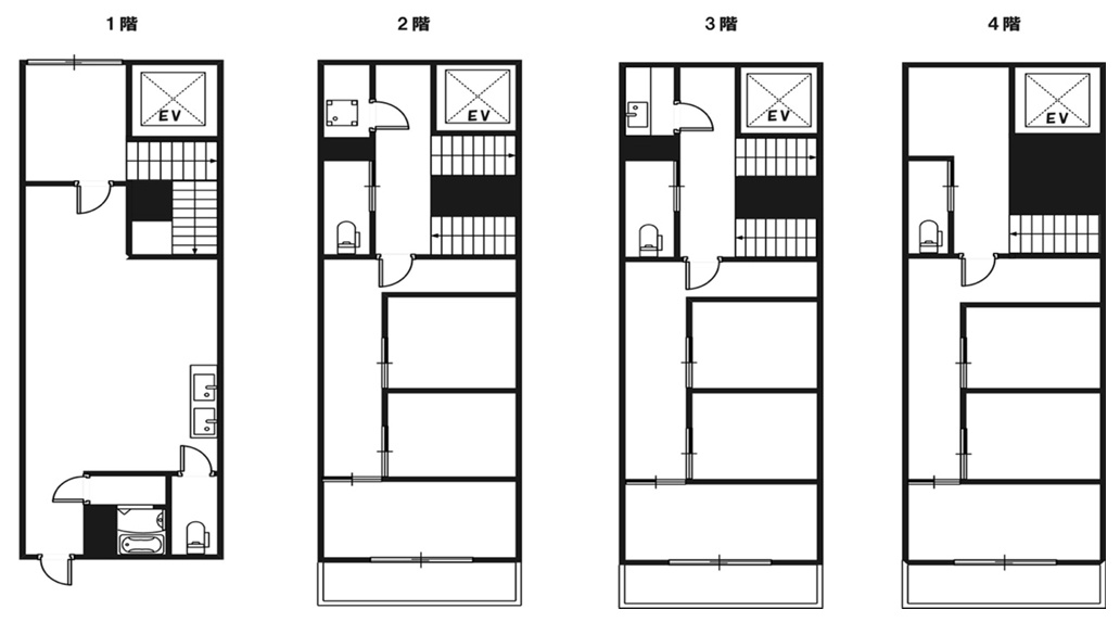 堺区一条通ビルの間取り