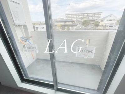 【バルコニー】 | Ｇａｒｄｅｎ　Ｈｉｌｌｓ　ＭＡＴＳＵＤＯ | バルコニーです。