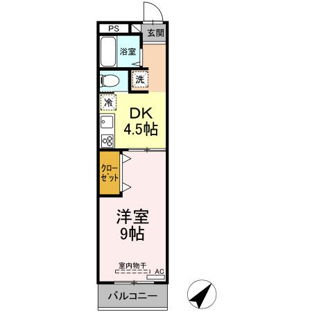 第一富来ハイツの間取り