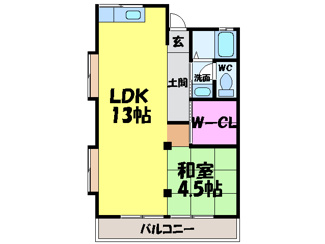 【間取り】 | コーポ愛・