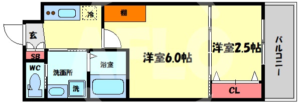 Kaunis都島の間取り|Kaunis都島　間取り
