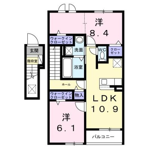 ラフォンテの間取り