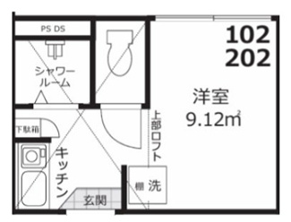 【間取り】 | Fitz Roy千住