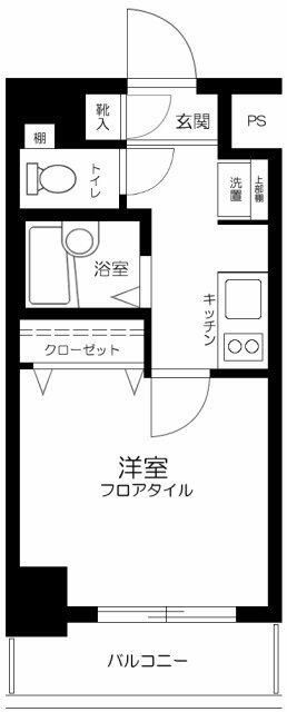 スカイコート文京茗荷谷の間取り