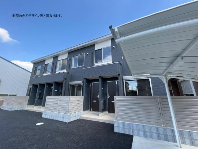 シャン・ド・フルールⅡ（鶴ヶ島市脚折新築アパートⅡ期）の外観