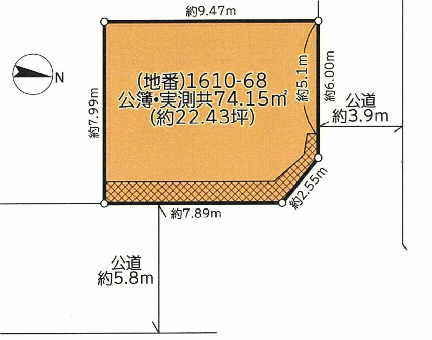 戸塚区深谷町 土地 980万円
