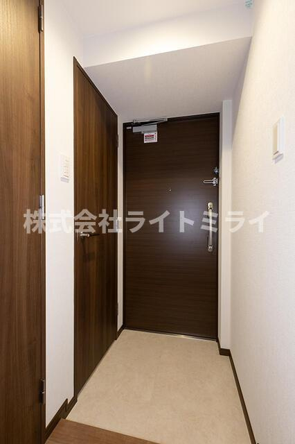 フィシオ飯田橋の玄関|※写真は同タイプ住戸です。