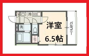 【間取り】 | メルディア梅島Ⅶ