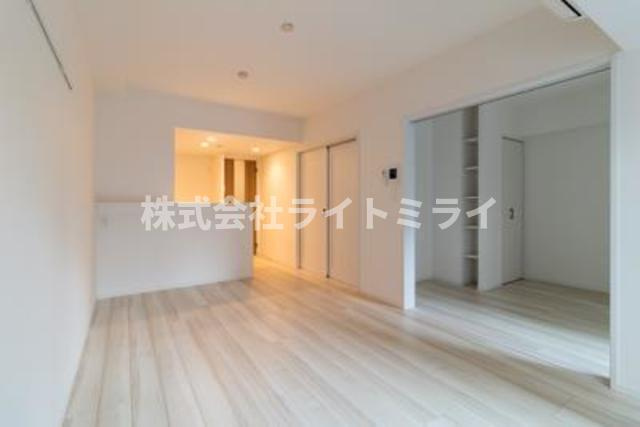 ハイグラウンド神楽坂の居間・リビング|※写真は同タイプ住戸です。