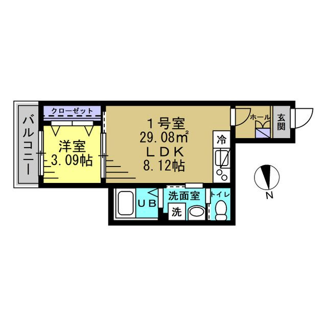 TKP新松戸Ⅰの間取り