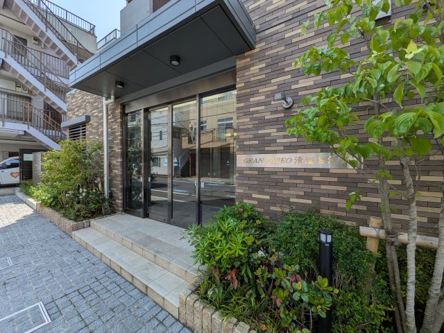 グランパセオ清澄白河Ⅱのエントランス|ゆとりのあるエントランスです