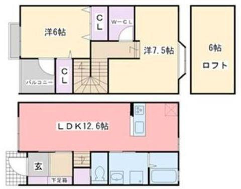 【間取り】 | ホワイトメゾン室見