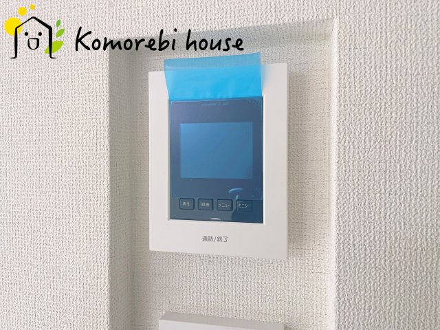 さいたま市見沼区大字蓮沼　9期　新築一戸建て　グラファーレ　01の防犯設備|モニター付インターホンです
