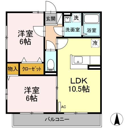 プレミール日吉の間取り